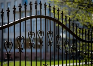 metal fence