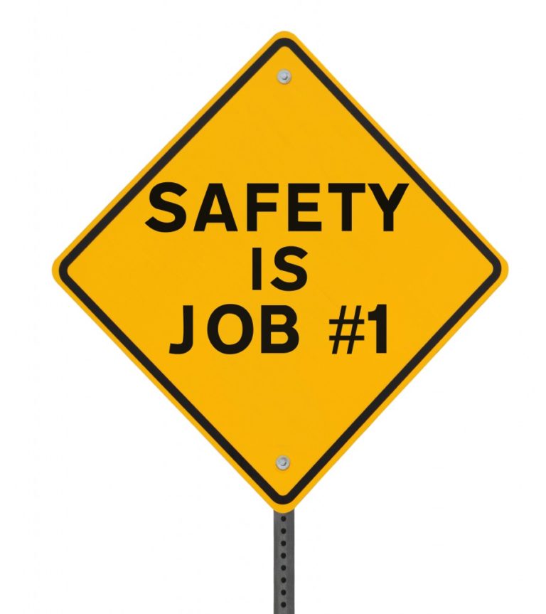 safety is job signage