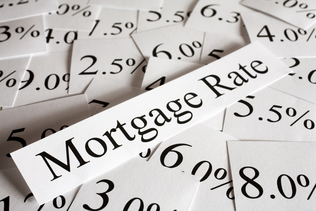 Mortgage rate percentages