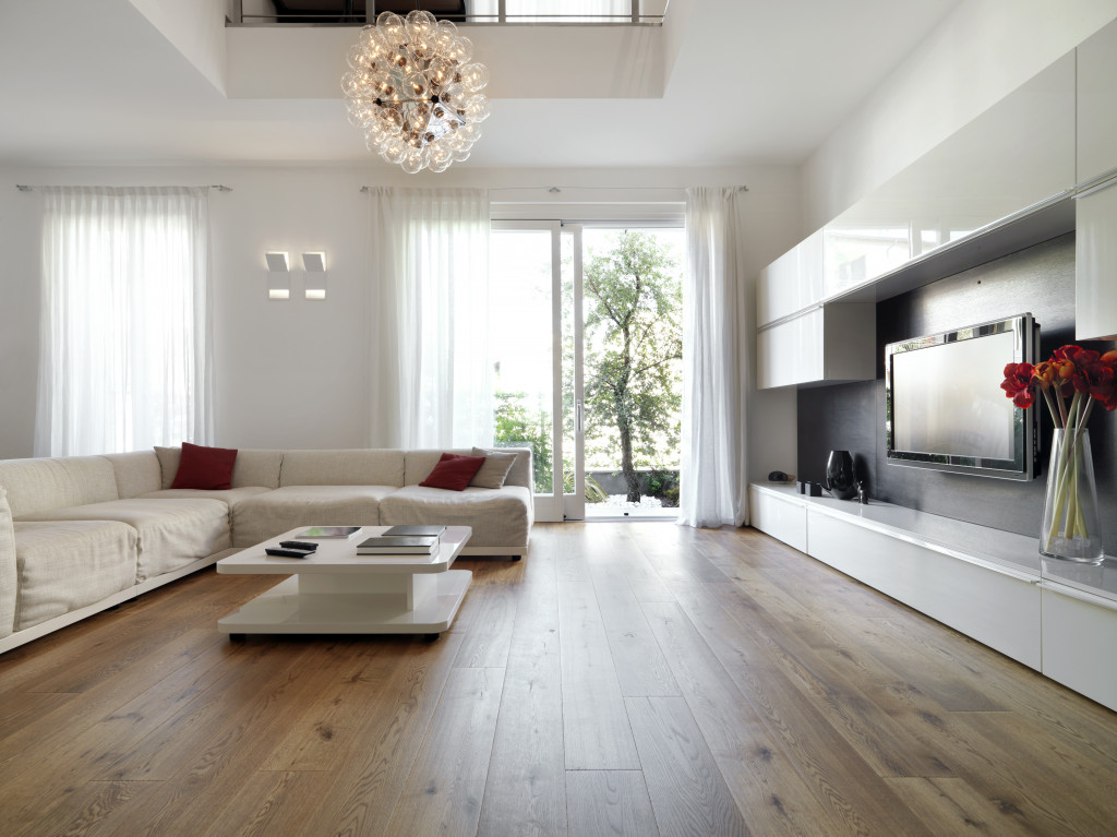 An image of a spacious living room